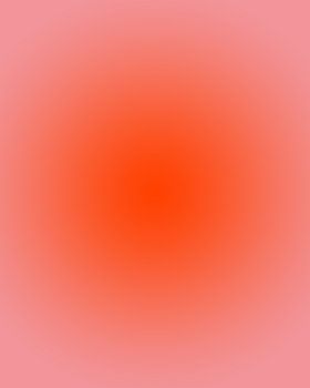 Retro 70er Jahre Neon Kunst. Abstrakter Farbverlauf in Orange und Pink