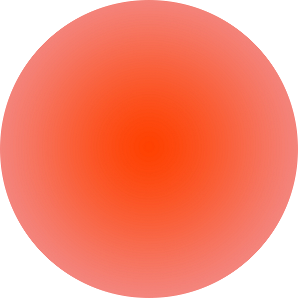 Retro jaren 70 neon kunst. Abstract kleurverloop in oranje en roze (gezien bij vtwonen) van Dina Dankers