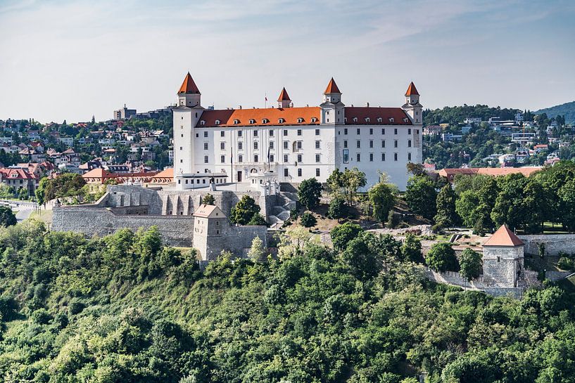 The Bratislava Castle in Slovakia by Gunter Kirsch