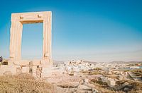 Der Apollo-Tempel auf der Insel Naxos (Griechenland)