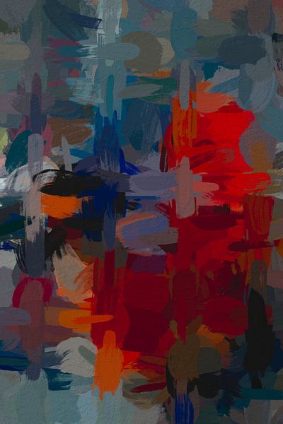 Abstract jumble by Leo Luijten