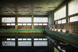 Piscine abandonnée. sur Roman Robroek - Photos de bâtiments abandonnés