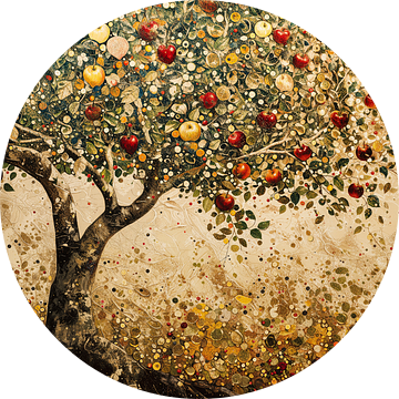 Fruitboom Schilderij | Bounty of Twilight van Blikvanger Schilderijen