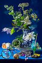 Stilleben 'Blauer Garten III von Willy Sengers Miniaturansicht