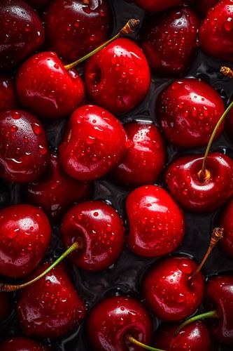 Heart cherries
