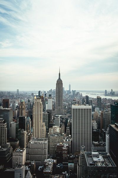 Vue de la ville de New York par Eva Ruiten
