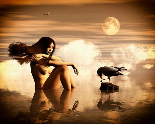 Meisje met de zeemeeuw