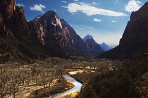 Ansicht des Zion-National parks