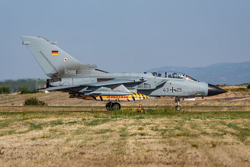 German Panavia Tornado landed at Tanagra. by Jaap van den Berg