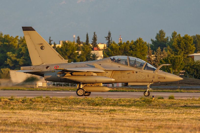 Alenia Aermacchi M-346 Master of the Italian Air Force. by Jaap van den Berg
