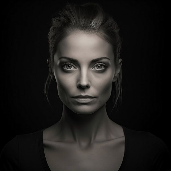 Portrait par fernlichtsicht