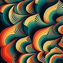 Abstract wave pattern by Vythryd Arts thumbnail