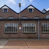Pointed roofs of the Wagenwerkplaats in pictures by Thijs Schouten