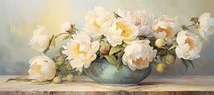 Pivoines | pivoines sur Tableaux ARTEO