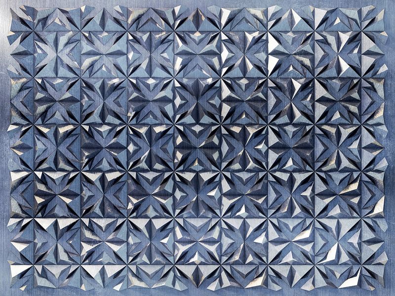 Relief G1 Silber von Frans Blok - Fotos, Kunst und weitere Wanddekoration