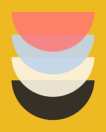 Bowls on Yellow by Patrycja Polechonska