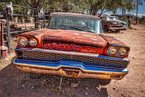 Oldtimer Mercury an der Route 66 in USA von Dieter Walther