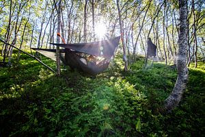 Wild camping by Ellis Peeters