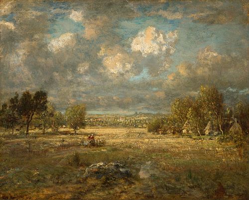 Countryside in Picardy, Théodore Rousseau