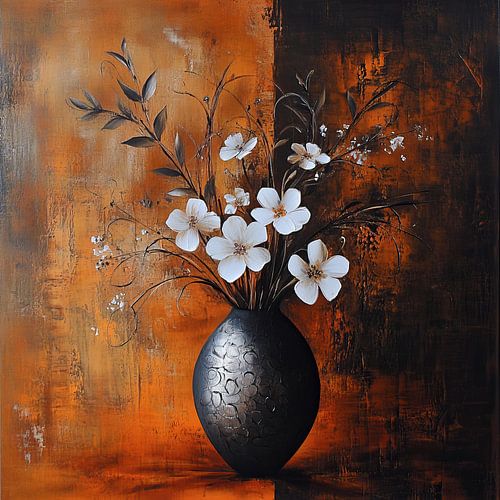 Fleur et vase 9.6394 sur La collection ARTEO