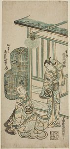 Torii Kiyomasu II - The Actors Sanogawa Ichimatsu I as Kosoke