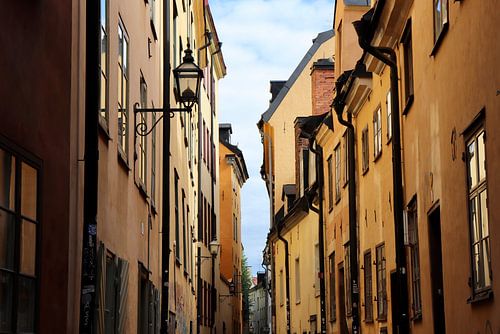 Zonsondergang in Gamla Stan, Stockholm