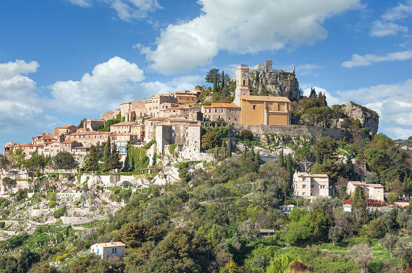 Èze an der Cote d`Azur von Peter Eckert