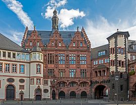 Historisches Rathaus in Frankfurt am Main von ManfredFotos