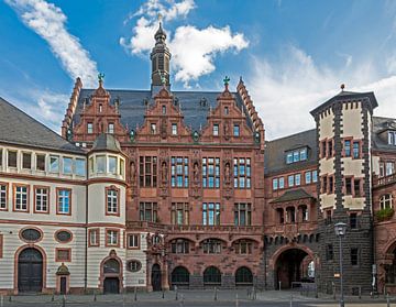 Historisch stadhuis in Frankfurt am Main van ManfredFotos