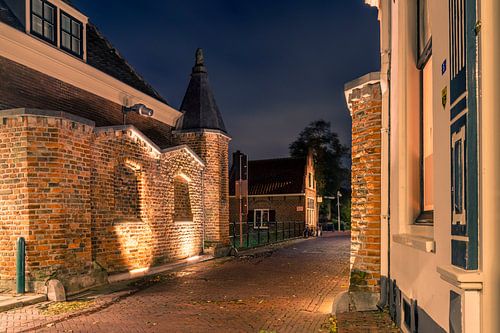 IJsselpoort at IJsselstein in the evening