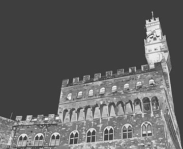 Palazzo Vecchio Florence van Sergio Pazzano