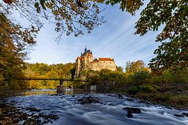 Kriebstein Castle in Saxony by Roland Brack