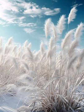 Idyllic pampas grass by Melanie Viola