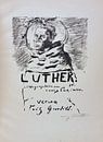 Martin Luther. LOVIS CORINTH, 1920-21 von Atelier Liesjes Miniaturansicht