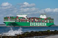 Container ship Ever Act from Evergreen. by Jaap van den Berg thumbnail