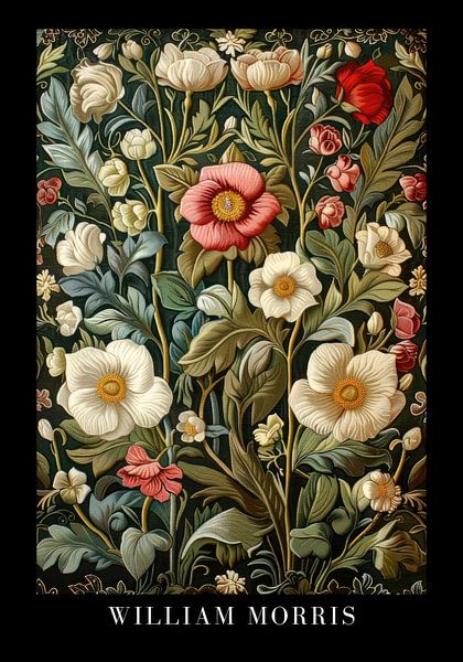 William Morris-poster van Niklas Maximilian