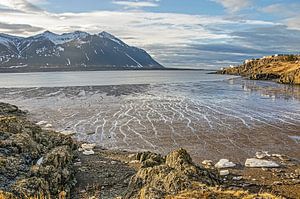 Der strand bei Borgarnes