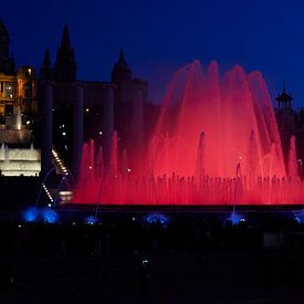 Magic fountain Barcelona by Giovanni de Deugd
