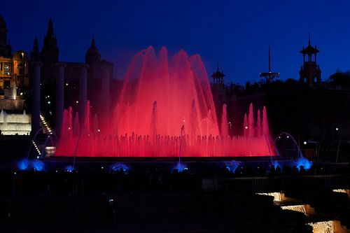 Magic fountain Barcelona von Giovanni de Deugd
