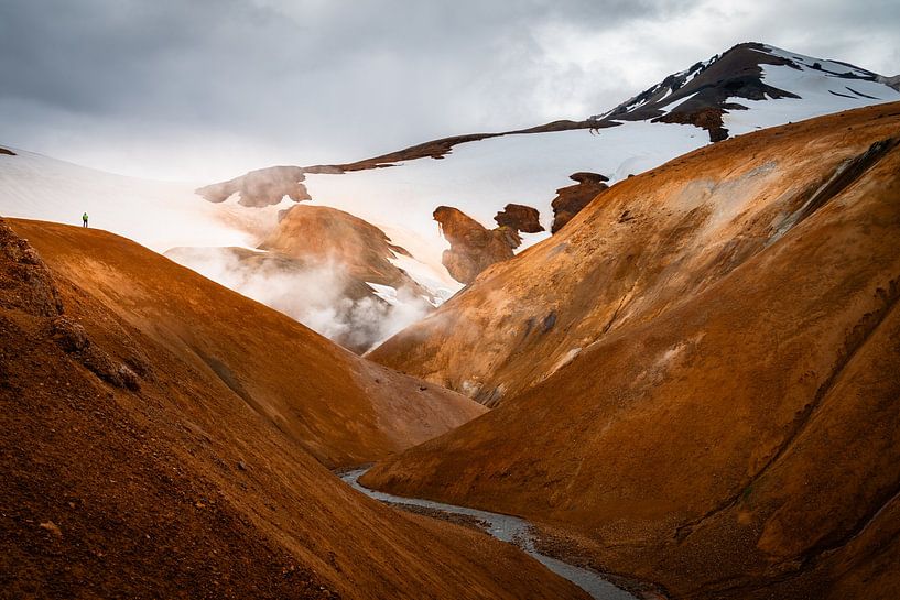 Unreal landscape at Kerlingarfjöll in Iceland by Karlijn Meulman