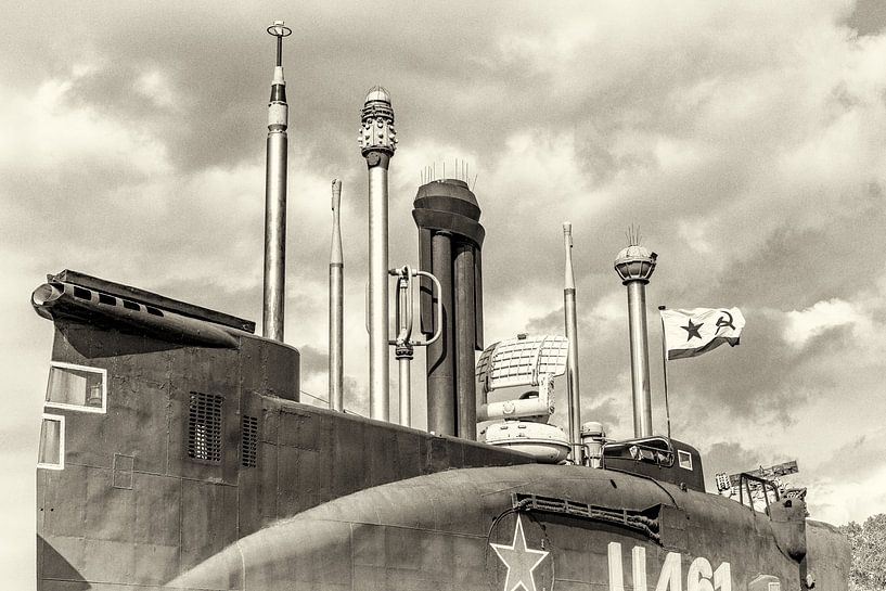U-Boot 451 Peenemünde Vintage Detail von Photo Art Thomas Klee