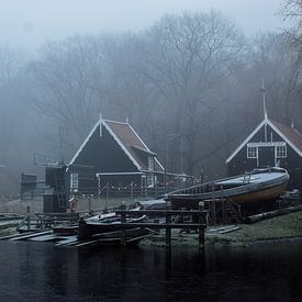 Fishermen's cottages by Alien Loedeman