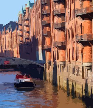 Speicherstadt III von Kay Weber