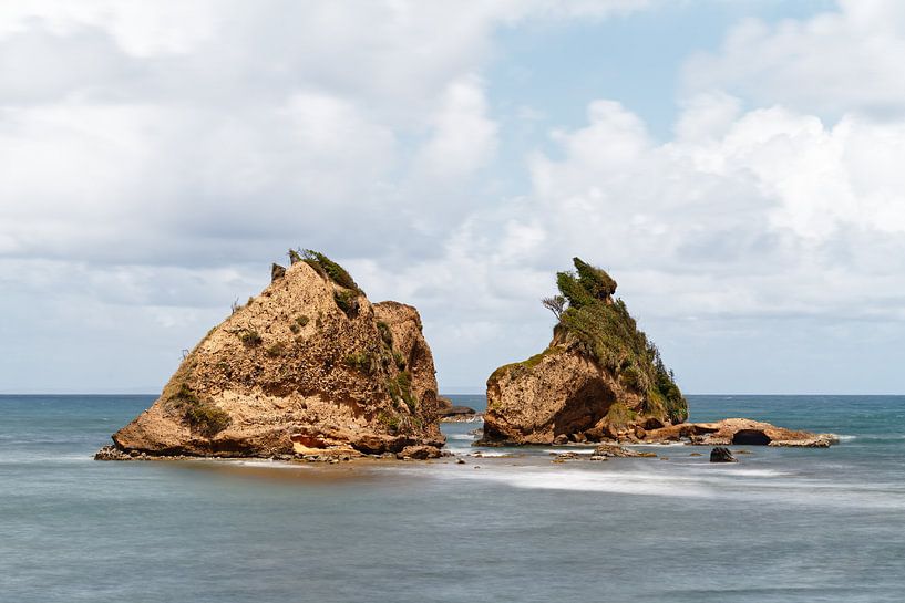Felsen an der Küste von Dominica von Ralf Lehmann