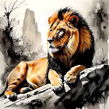 Majestätischer Löw