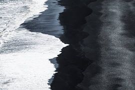 Black sand and white surf by Studio Graber