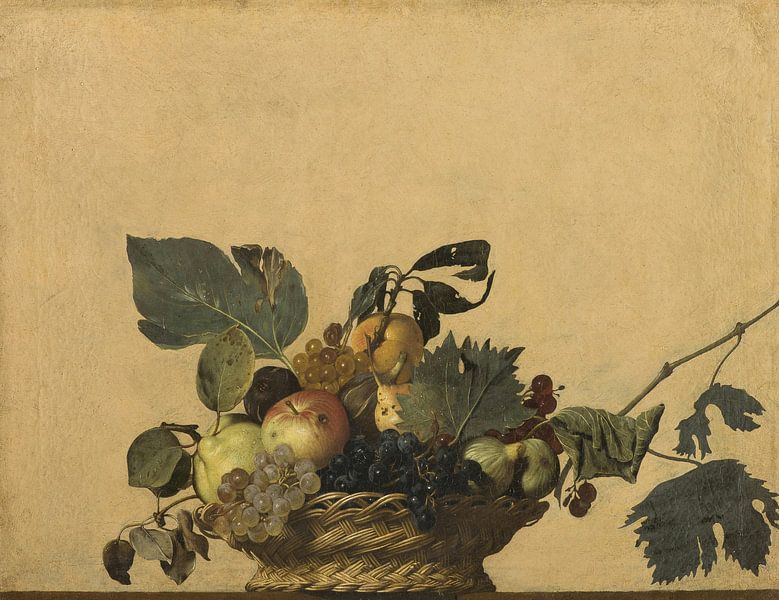 Fruitmand, Caravaggio van Meesterlijcke Meesters