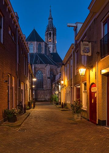 De Trompetstraat in Delft