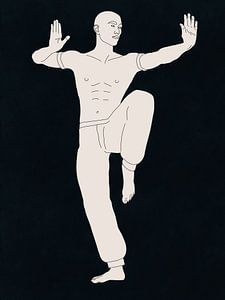Kung Fu Kämpfer