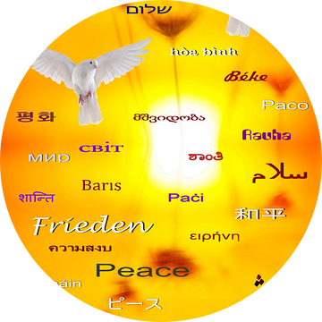 Frieden / Peace  van Renate Knapp